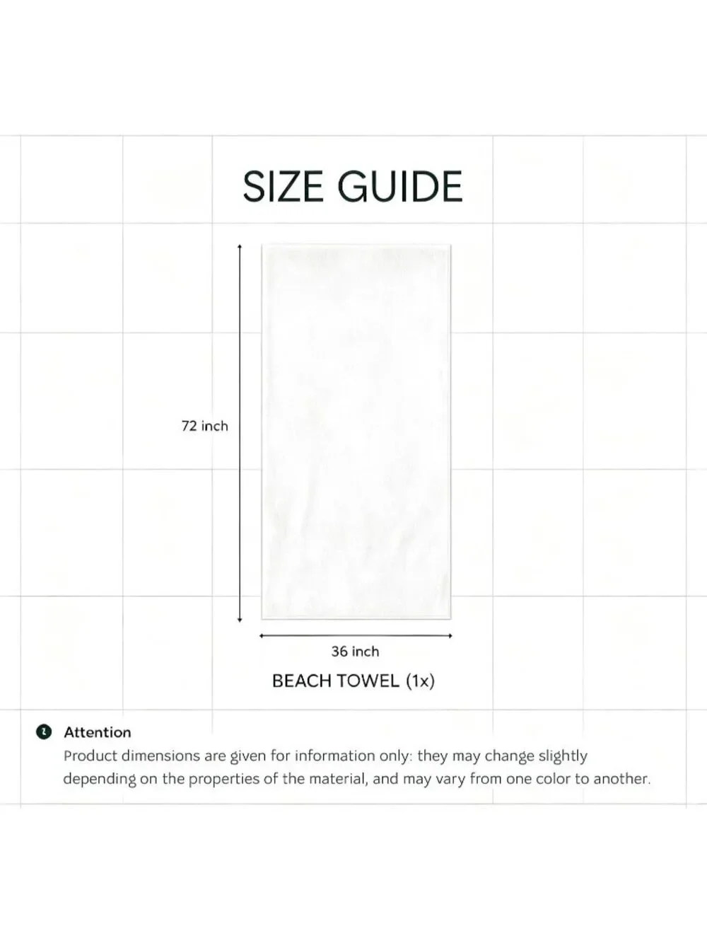 Lacoste Beach Towel Crocodile LCST Oversized 36